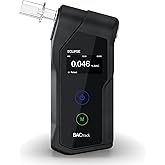BACtrack Eclipse Professional Breathalyzer | Police-Grade Alcohol Tester | Portable BAC Test for Home &amp; Personal Use | 6 Mouthpieces Included