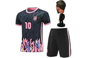 RIKPR Soccer Jersey for Boys Girls Youth Size Uniform Kids Football Shirt Birthday Present