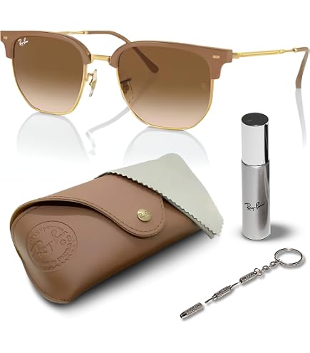 Amazon.com: Ray-Ban Unisex RB4416F New Clubmaster Low Bridge Fit