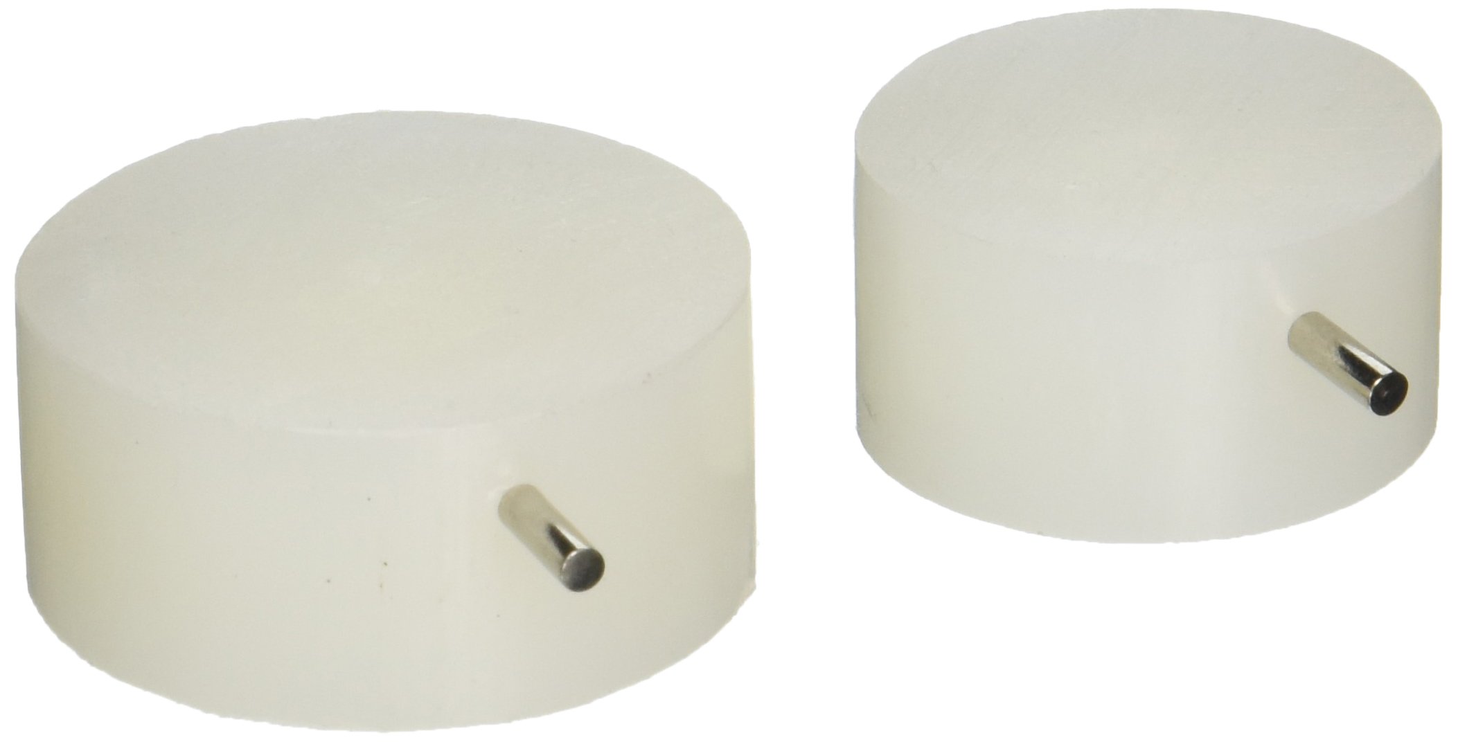 Artistic Wire 3D Bracelet Jig Sizing Drums, O.D. 50.8 mm / 2 in, O.D. 41.3 mm / 1 5/8 in, with pegs 2 pc