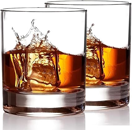 Amazon 2枚ロックスタイルの昔ながらのウイスキーグラス190ml 6 4oz ロックグラス ウィスキーグラス プレゼントい パーティー飾食洗機対応 2 優品ネットショップ ロックグラス 通販