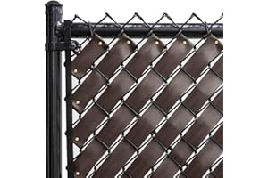 Fenpro Chain Link Fence Privacy Tape (Chocolate Brown)