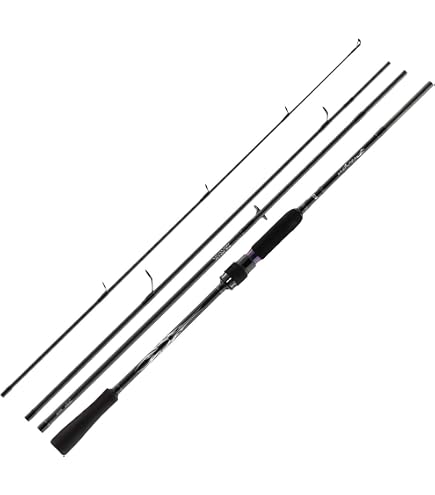 DAIWA Megaforce Travel, 9.84 ft, 0.35-1.59 oz, 5 Parts, Spinning Fishing Rod : Sports & Outdoors