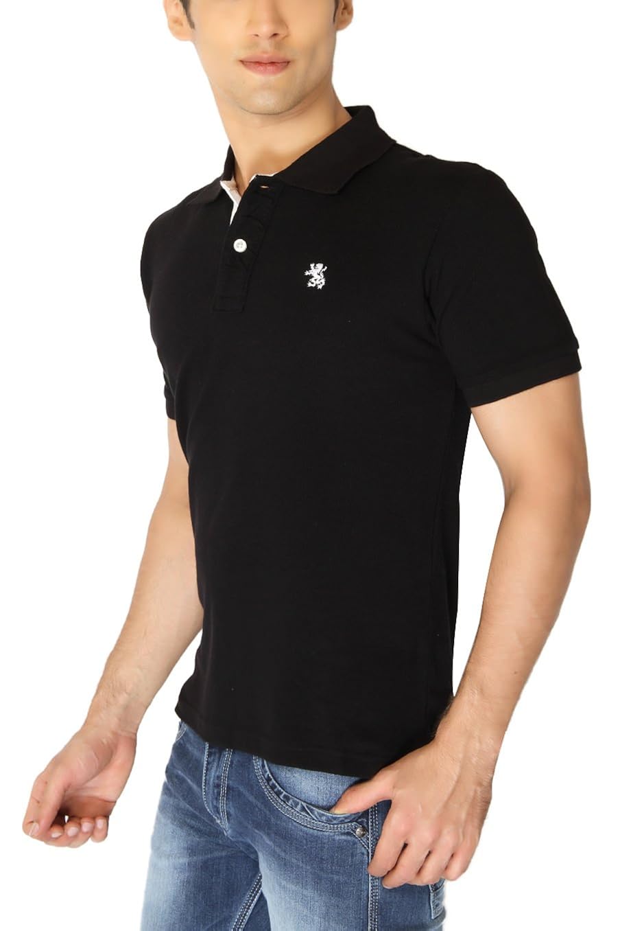 the cotton company men's luxury polo t shirt