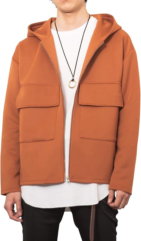 Amazon マイノリティ Minority フルジップパーカー メンズ ライトアウター セットアップ メンズ トレーナー パーカー 通販