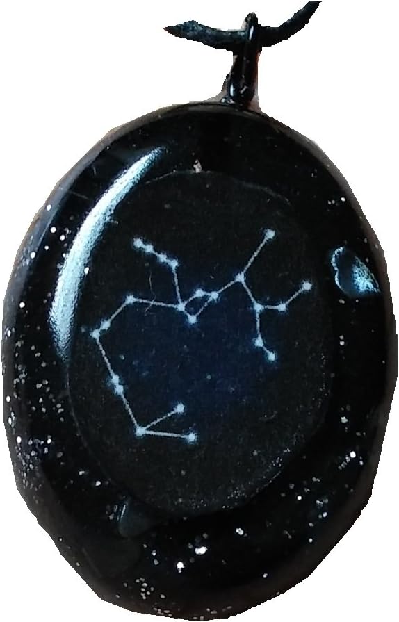 KAMBALAYA Sagittarius Constellation - Orgone Pendant - Grounding Hematite, Quartz