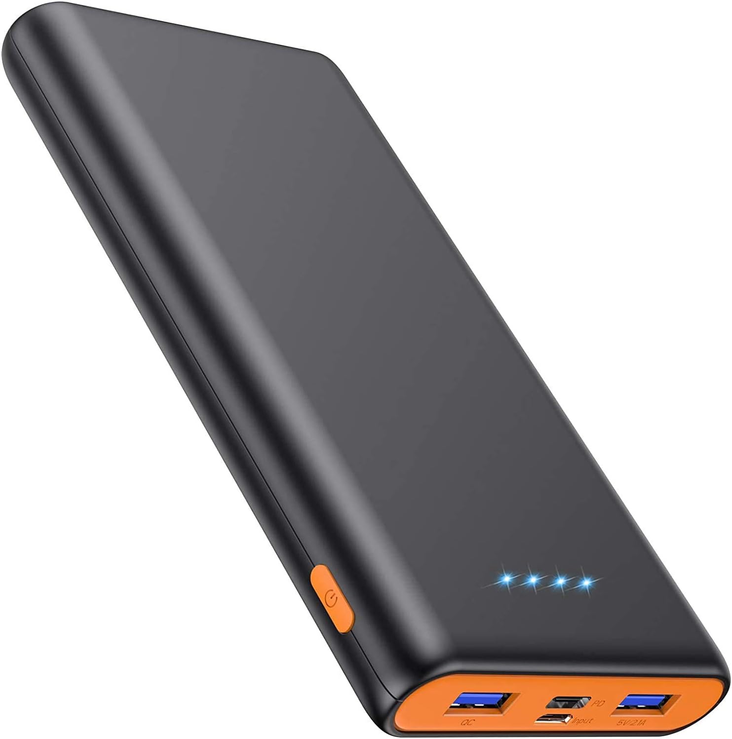 Portable Charger Power Bank 26800mAh, BOMTใ20W Power Delivery & Quick Charge 3.0ใPD 3.0 External Battery Pack with 3 Outputs & 2 Inputs USB C Input/Output Cellphone Charger for Smartphone Tablet & etc