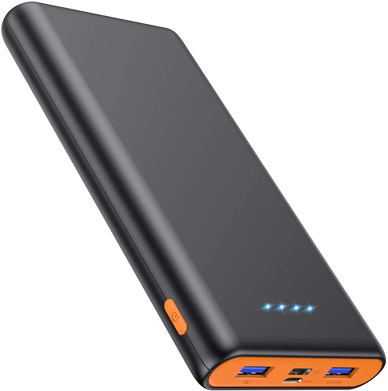 Portable Charger Power Bank 26800mAh, BOMT【20W Power Delivery & Quick Charge 3.0】PD 3.0 External Battery Pack with 3 Outputs & 2 Inputs USB C Input/Output Cellphone Charger for Smartphone Tablet & etc
