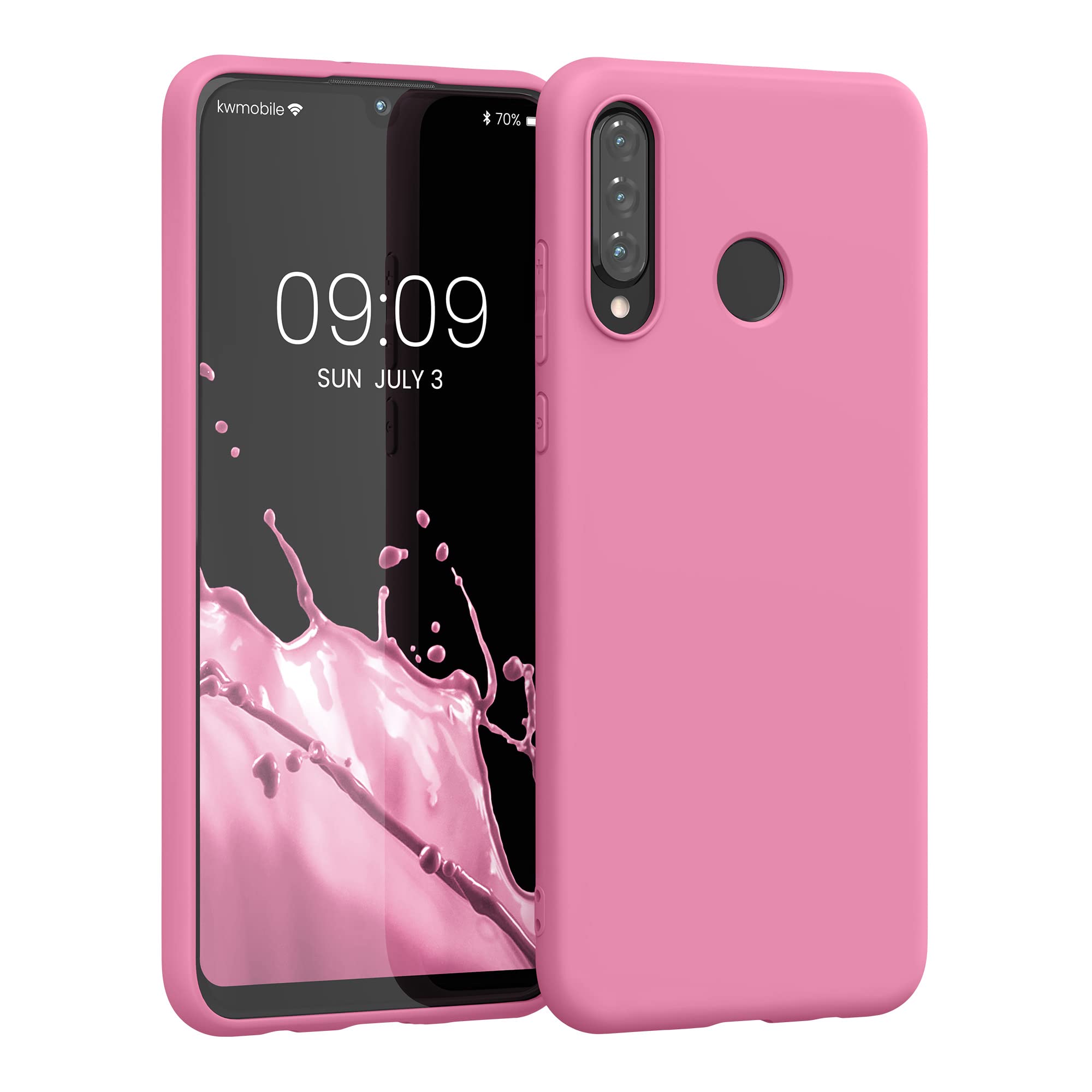 kwmobile Case for Huawei P30 Lite Case - Soft Cover - Shockproof TPU Material - Wireless Charging - Sweet Candy — image 1