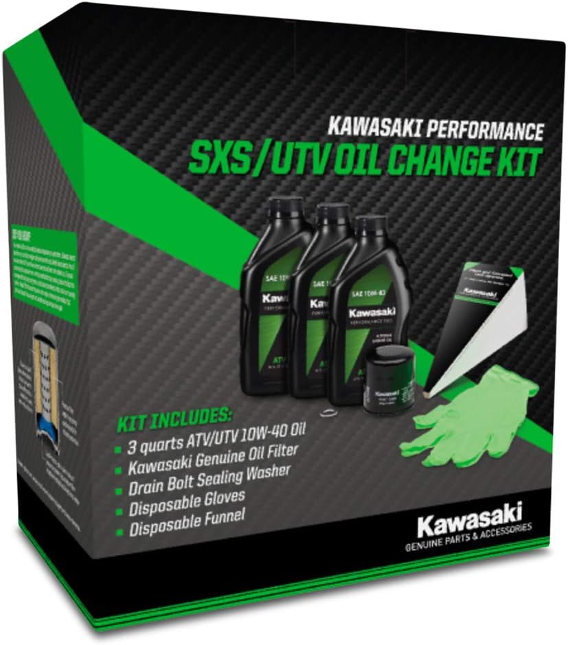 Kawasaki Genuine Oil Change Kit SXS/UTV Mule Gas 4000 4010