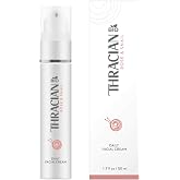 Thracian Bio Rose &amp; Snail Facial Cream, Natural Light Facial Moisturizer with Bulgarian Bio Rosa Damascena Oil, Suitable for All Skin Types, Anti-Aging, Cruelty-Free, 50 ml/1.7 Fl Oz