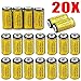FlashDealer Lithium CR123A Battery Rechargeable Battery cell Battery For Flashlight