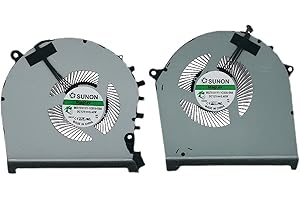 HK-Part Fan for HP OMEN 17-CB 17-CB0030NR 17-CB0070NR 17T-CB0000 CPU & GPU Cooling Fan Set