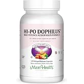 Maxi Health&reg; Probiotics for Digestive Health 10.5B CFU (120 Capsules) | Kosher | 10.5 Billion CFU Probiotic | Digestive &amp; Immune Support | Vegan &middot; Non-Dairy | Doctor Formulated