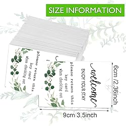 500Pcs Hotel Key Card Envelope Key Card Hoder