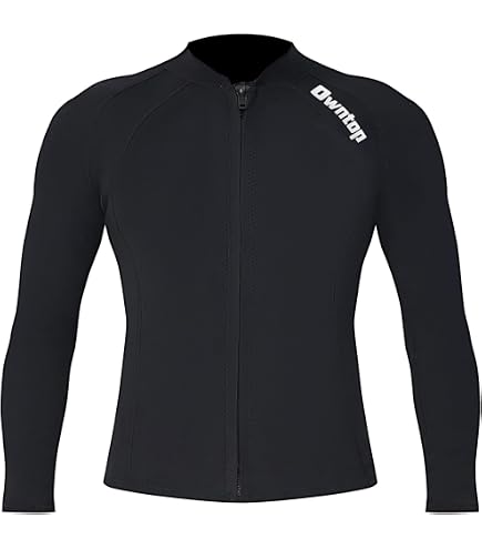 Combinaison Néoprène Homme 1.5 Mm Avec Capuche – Surf, Plongée, Natation – Fermeture Éclair Avant, Protection UV Totale