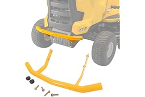 19A30020100 Heavy-Duty Yellow Front Bumper Kit Compatible with GT XT1 XT2 50 GX54 ST54 LX54 LX50, Replacement Tractor Bumper,