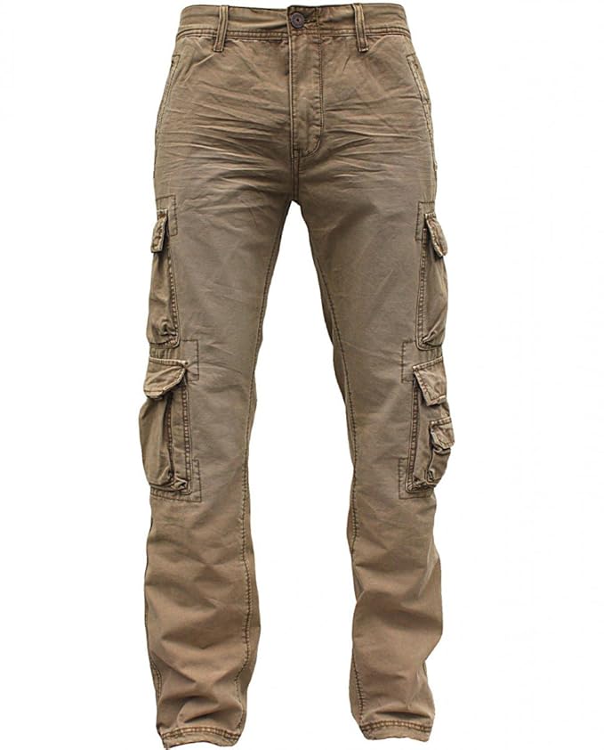 Jet Lag Cargohose Modell 008 schwarz, beige, Oliv, Camouflage - Größe W30-W42