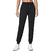 CRZ YOGA 4-Way Stretch High Waisted Joggers for Women Casual Dress Work Workout Pants Pockets
