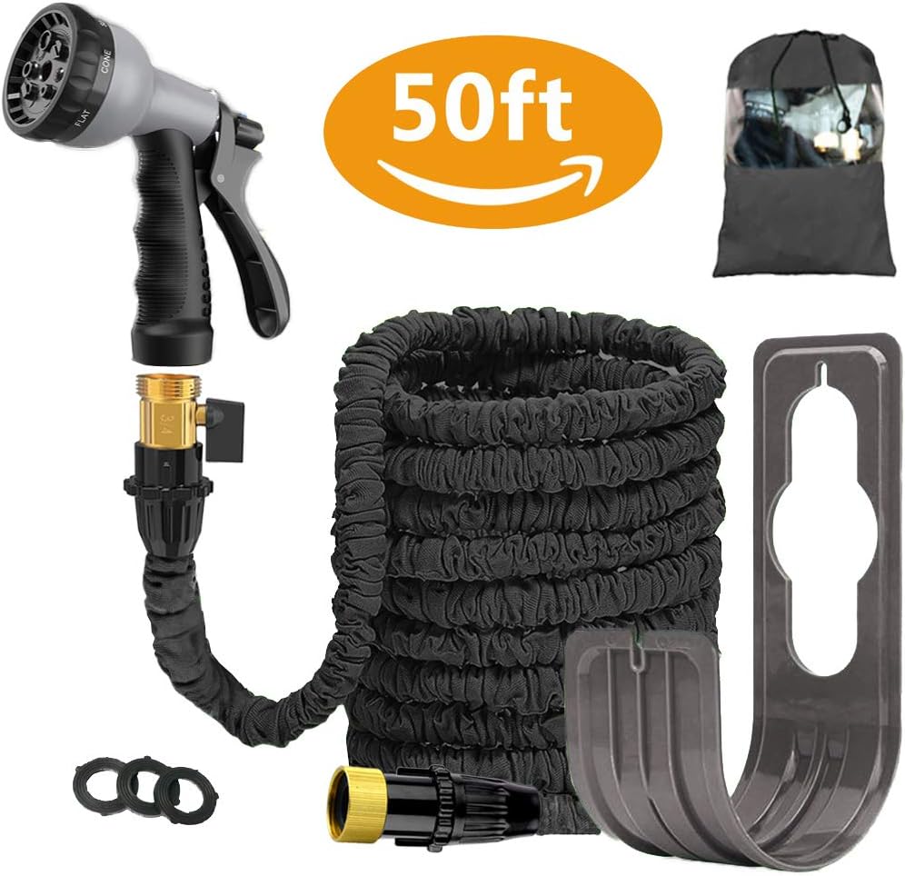 Liwiner 50 FT Expandable Garden Water Hose Pipe/Magic Expanding
