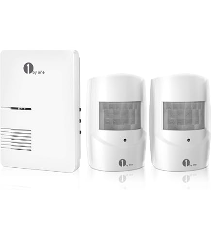 Zerone 105dB Keypad Alarm Siren – PIR Motion Sensor, 105° Detection, Password-Protected, Wire-Free For Doors & Windows