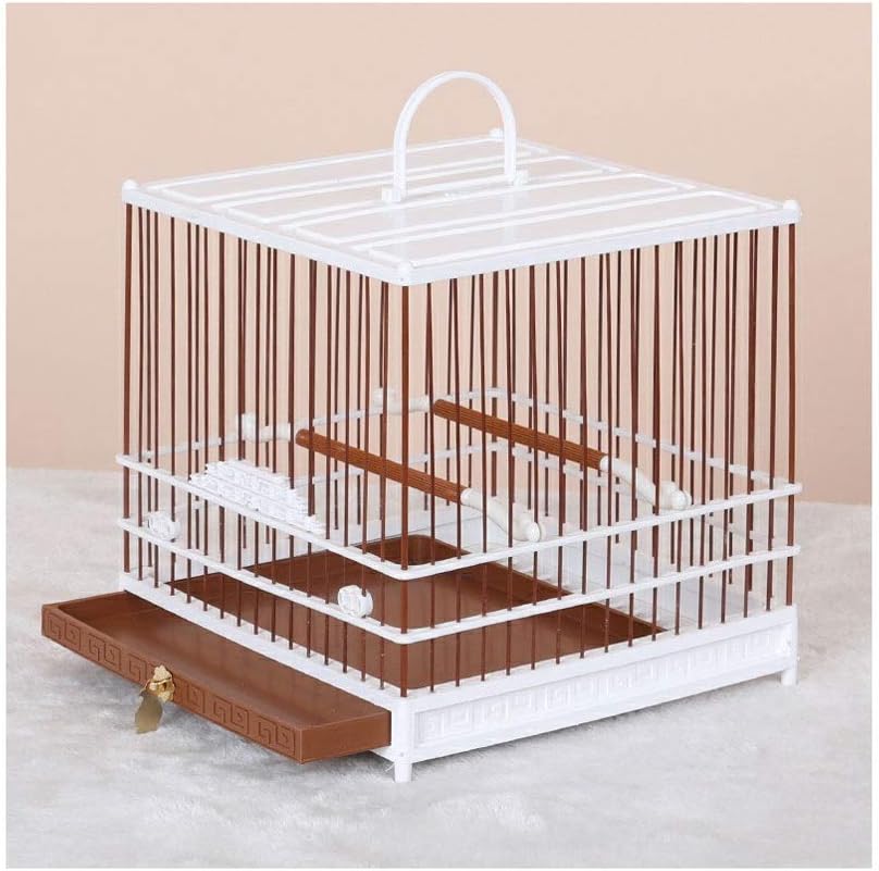 plastic bird cage