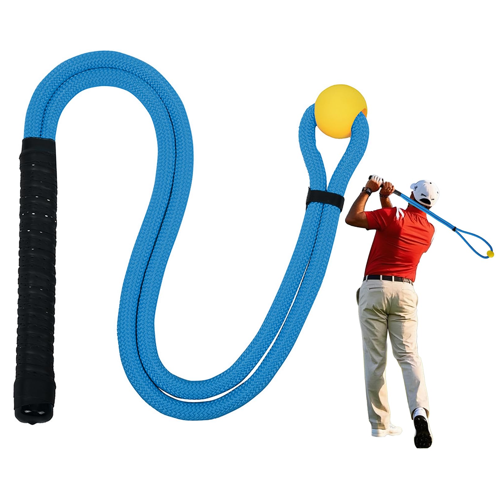 Photo 1 of MELE LINKS Golf Rope Swing Trainer, Golf Swing Training Aid, Golf Swing Trainer, Golf Training Aid, Golf Swing Trainers, Golf Speed Trainer, Can Improve Speed, Rhythm, Flexibility, and Strength #B