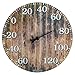 Springfield 98322T Barn Wood Glass (10-inch) Thermometer, Brown
