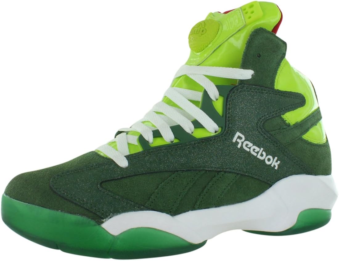 Buy Reebok Shaq Attaq Basketball Shoes For Men Green Size 9 D(M) Us