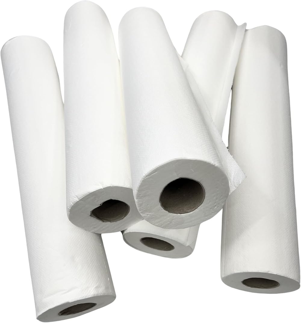 Link Supplies Sirius White Couch Bed Rolls 12 Rolls 40m Two-Ply Paper