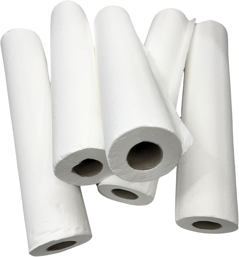 Link Supplies Sirius White Couch Bed Rolls 12 Rolls 40m Two-Ply Paper
