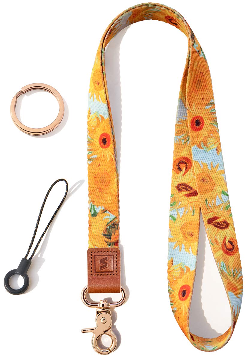 SENLLY Neck Lanyard Strap for Keys, Original Pattern Design ID Badge and Keychain Holder — image 1