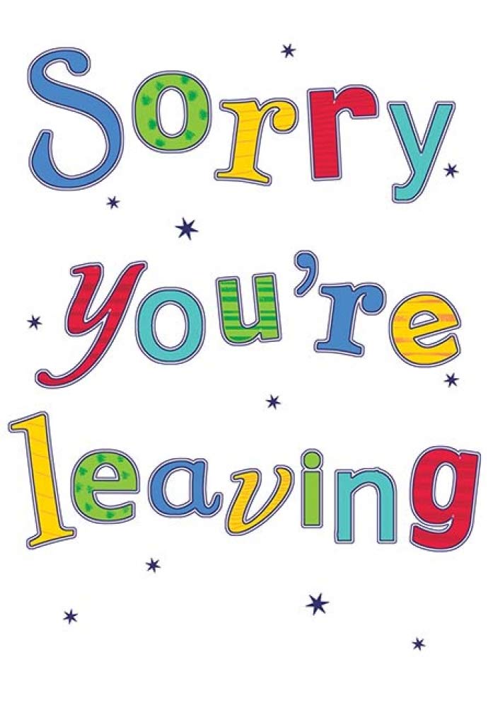 Piccadilly Greetings Traditional Occasion Card Leaving - 7 x 5 inches A10732