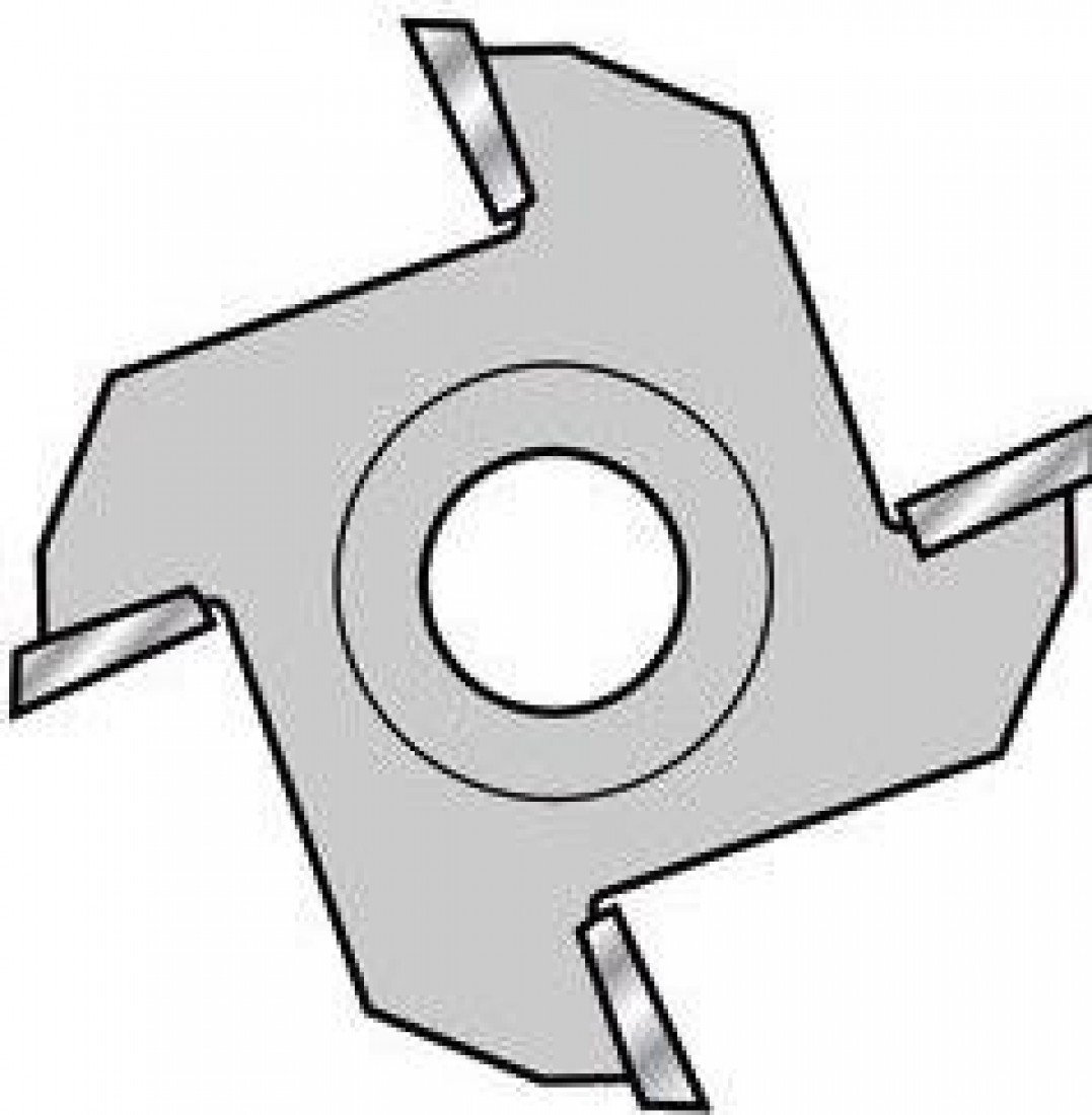 Trend Professional Slotter 11mm Kerf M12mm Bore Router Cutter Bit, 34/14TC