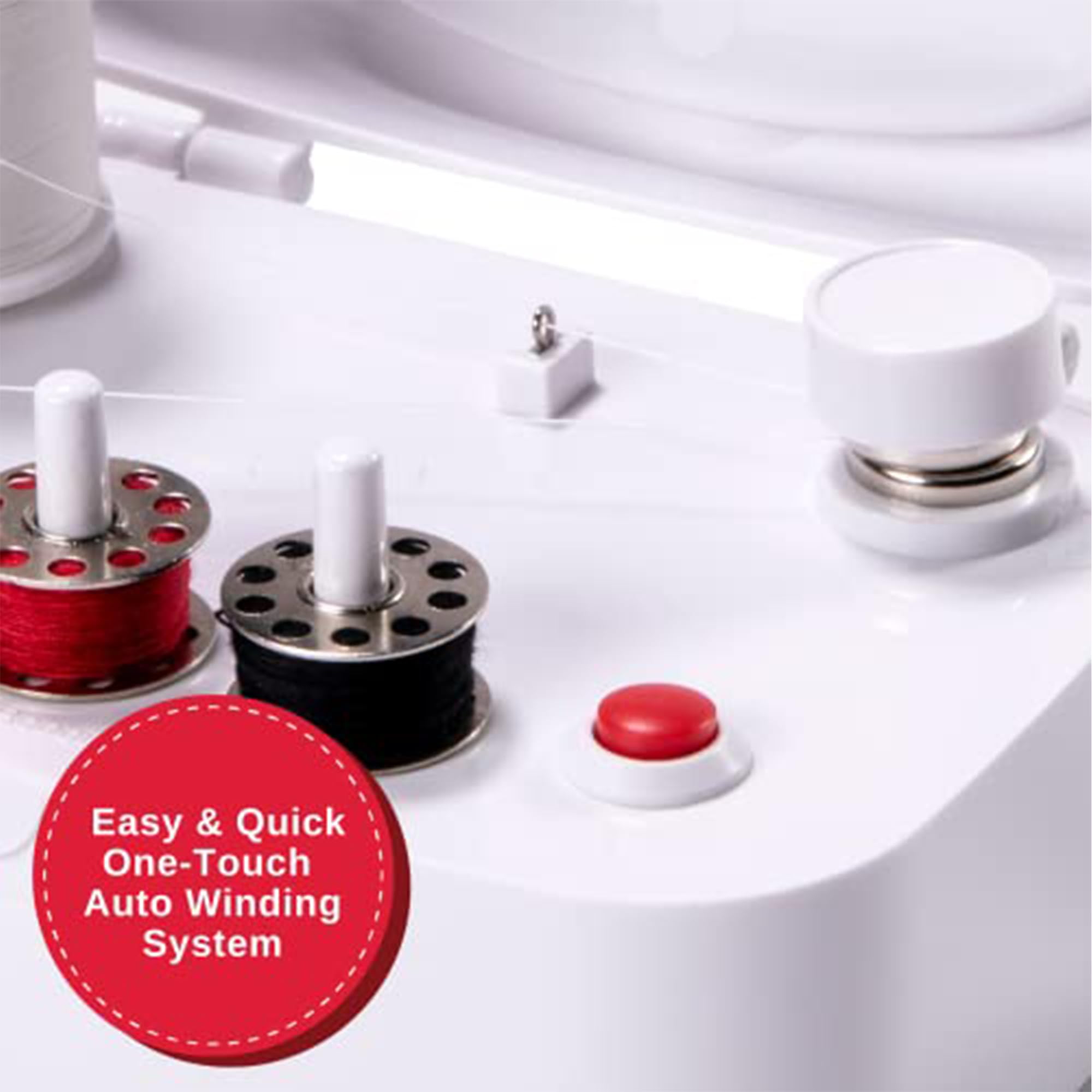 SINGER Portable Bobbin Winder | Compact & Easy-to-Use Bobbin Winding Machine with Automatic Shut-Off | Compatible with Class 15 & 15J Bobbins