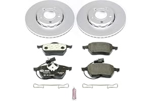 Power Stop ESK528 Front Euro-Stop Brake Kit Audi VW For Audi A4, Audi, Audi A4 Quattro, Audi A6, Audi A6 Quattro, VW Passat [Model Specific]