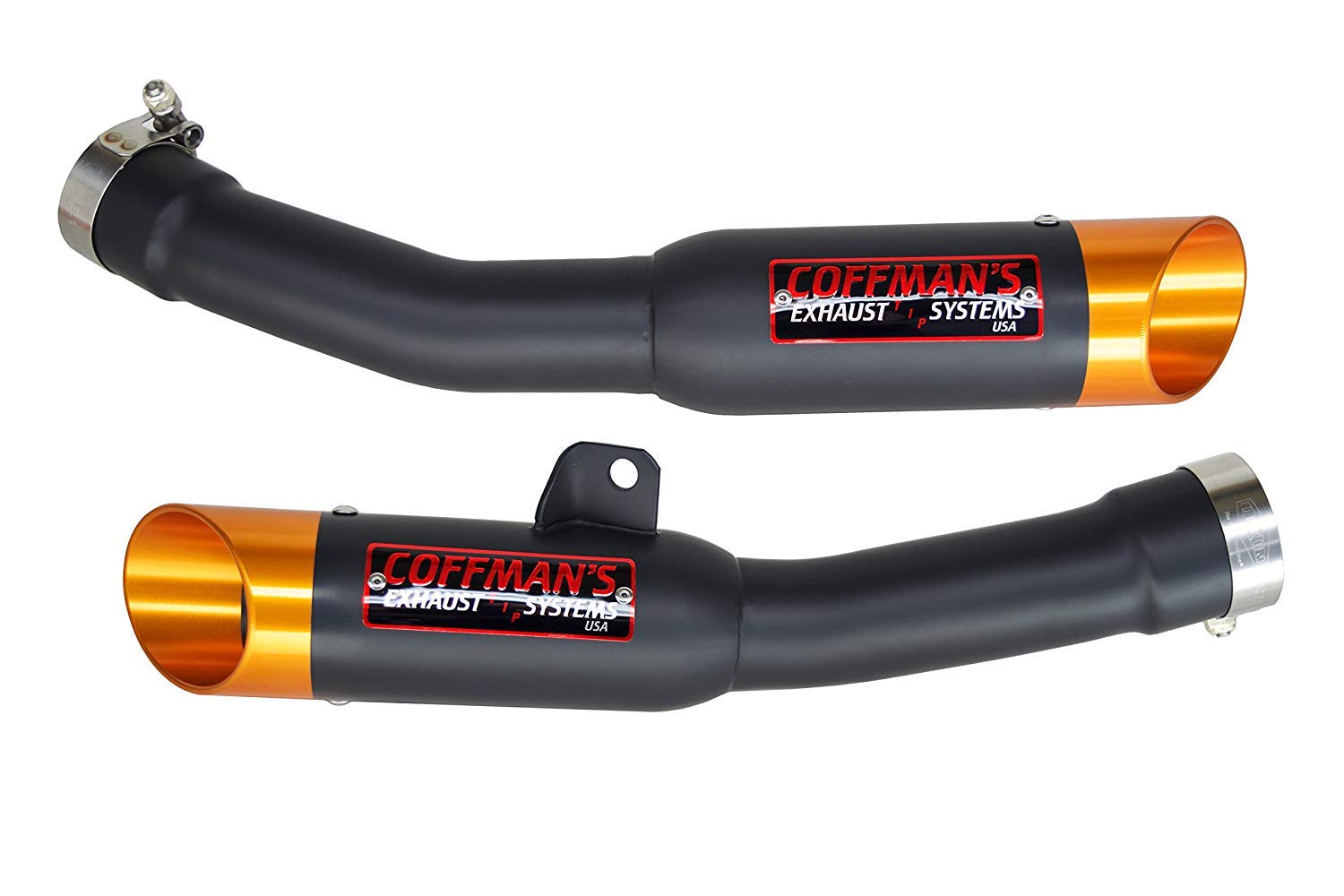 Motorcycle & ATV Coffmans Twin Shorty Exhausts for Kawasaki ZX14 ZX14R
