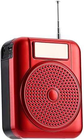 Amazon Mdq L63 多機能 Am Fmポケットラジオ ポータブル Fm Am Sd Aux Mp3ラジオ ポータブルラジオスピーカースピーカーアンプスピーカー レッド Mdq ポータブルラジオ