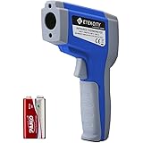 Etekcity Lasergrip 1022D Dual Laser Infrared Thermometer -58℉~1022℉( -50℃ ~ 550℃) with Adjustable Emissivity, Temperature Unit & MAX Display Function, Blue