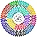 Wpxmer 120 Pack Colorful Hair Clips, Snap Hair Clips for Kids,Girls and Women(2 inch)