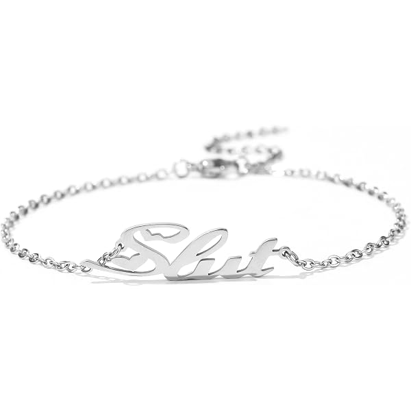 Adult Humor Keychain - 'Being Your Slut Is My Favorite Thing To Be' Engraved Stainless Steel Valentines Gift