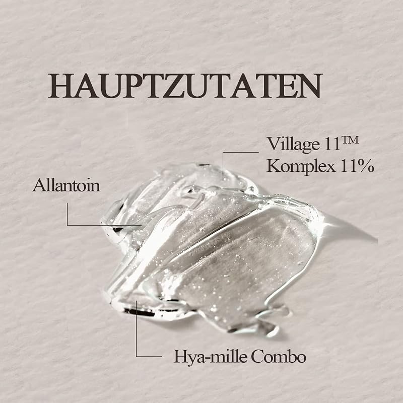 [VILLAGE 11 FACTORY] HYDRO BOOST GEL CREAM (50ml) Koreanische Hautpflege – Feuchtigkeitsspendende und beruhigende Gel-Gesichtscreme – Hyaluronsäure und Kamille – 87% natürliche Inhaltsstoffe – vegane — Foto 4 von 8