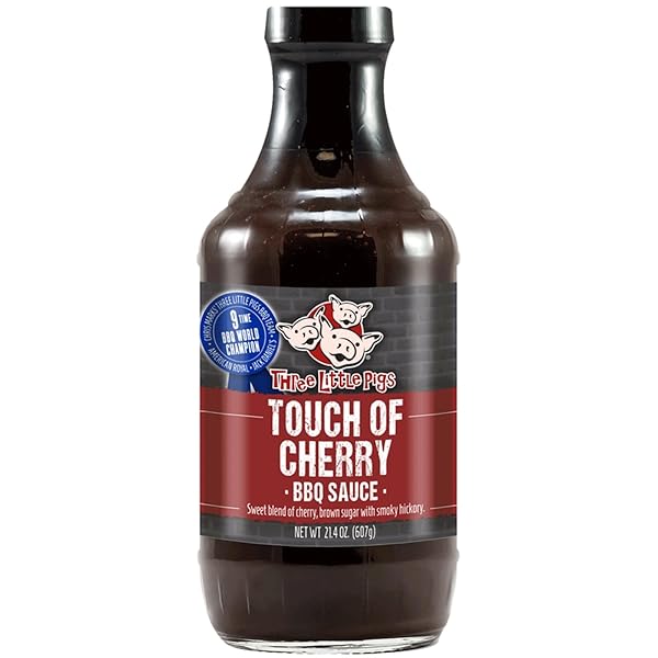 THREE LITTLE PIGS TOUCH OF CHERRY BBQ SAUCE