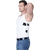 AC UNDERCOVER Men's Concealed Carry Tank Top - Secure Undershirt Gun Holster - Tactical & Everyday Use - (Small-3XL)