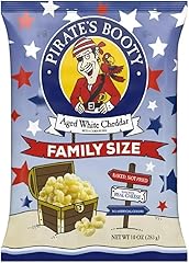 Pirate’s Booty Snack Puffs, Aged White Cheddar, 10 oz.