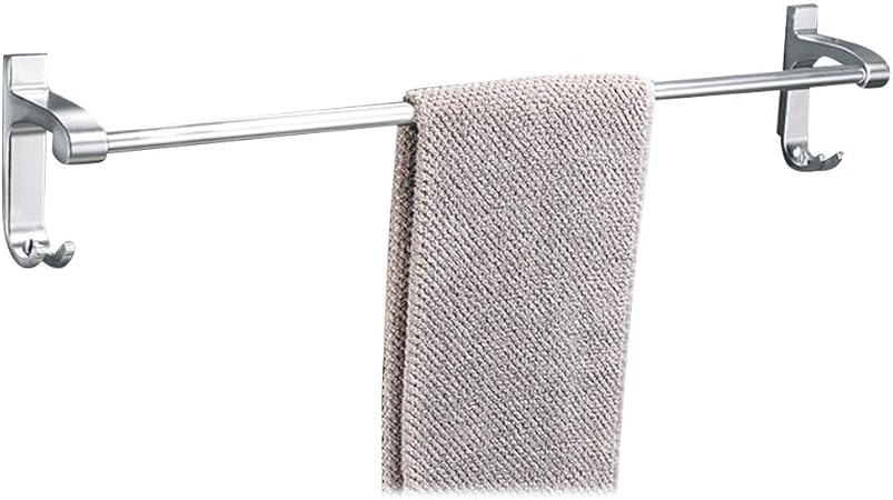GYF Toallero,Toallero Gris Espacio Aluminio Barra Individual Barra De