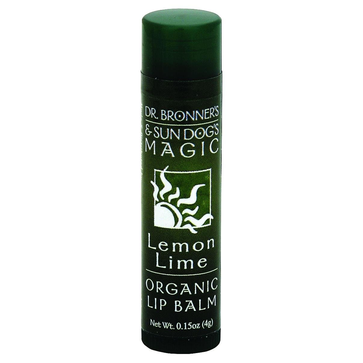 Dr Bronner Lip Balm Lemon Lime Grocery & Gourmet Food