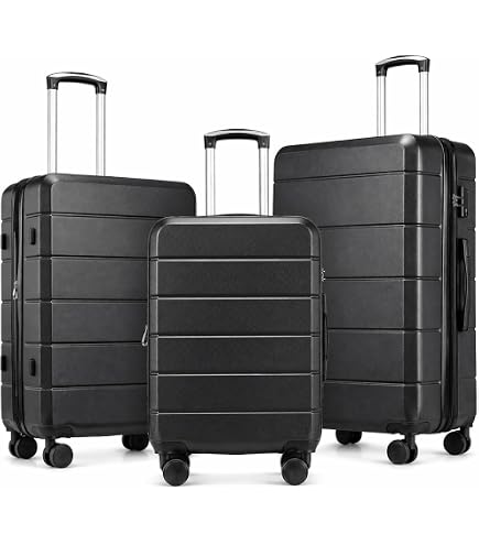 Amazon.com | Isaac Mizrahi Aero 3 Piece Hardside Luggage Set