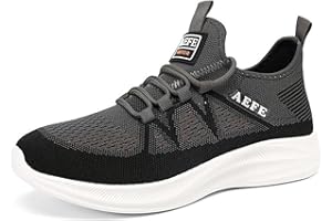 EBICK Men's Bowling Shoes, Breathable Upper, Universal Sole for Comfort and Breathability Red Fashionable Outdoor Shoes