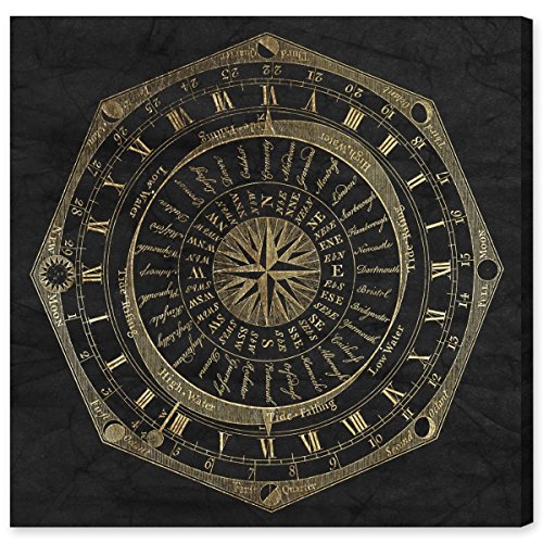 Oliver Gal ''Sky Compass" Canvas Art, 20" x 20"